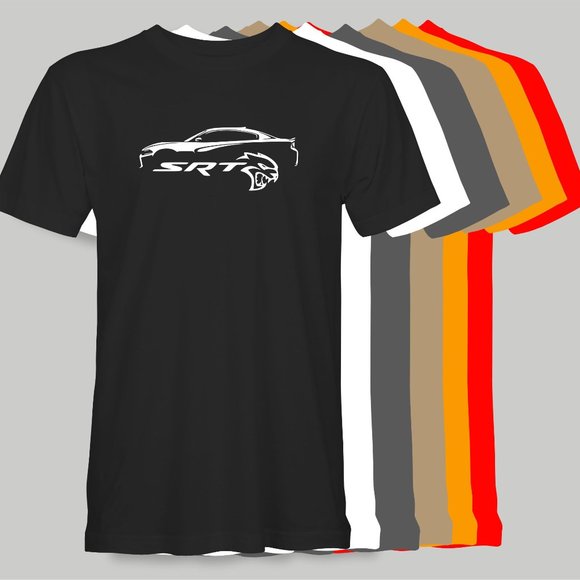 Dodge Charger T-Shirt - mopar challenger rt srt demon dart - Picture 1 of 9